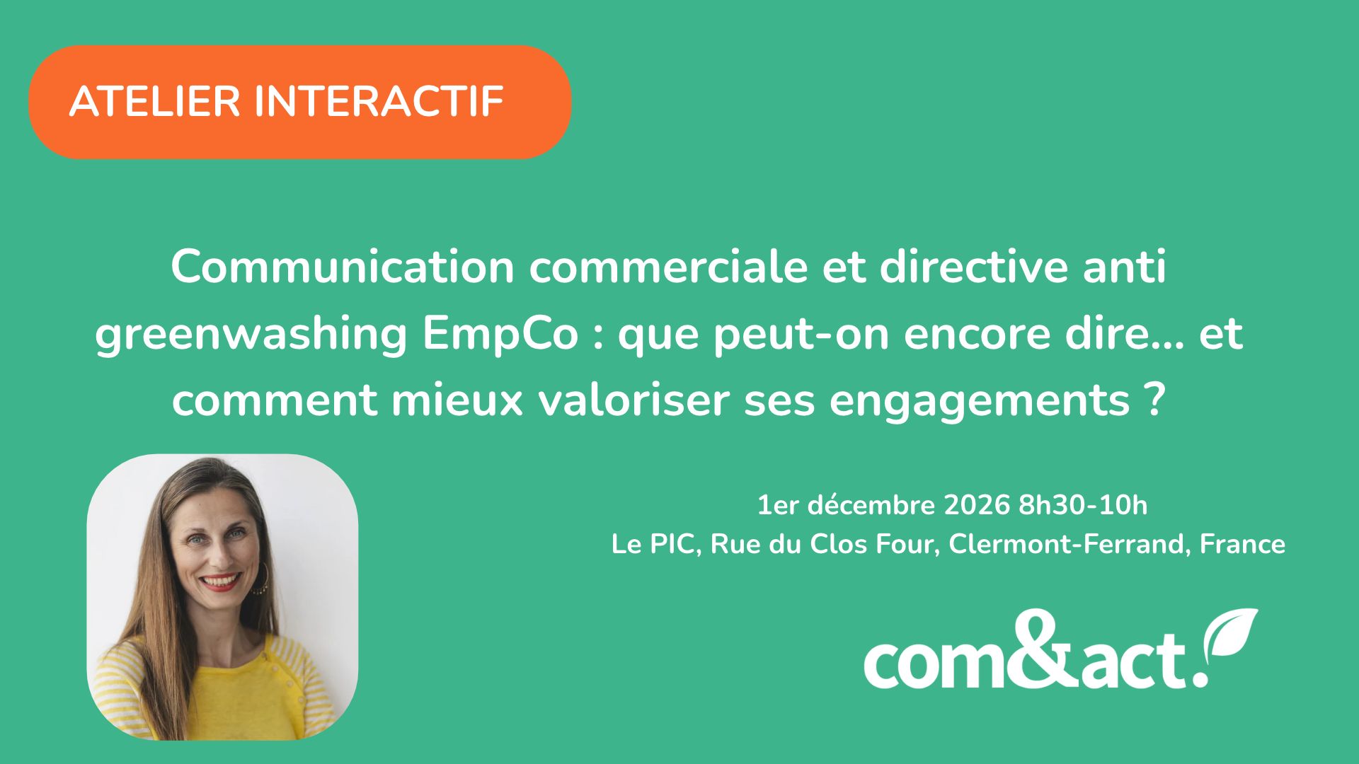 Communication commerciale et directive anti greenwashing EmpCo : que peut-on encore dire… et comment mieux valoriser ses engagements ?
